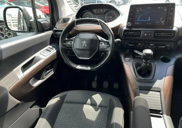 Peugeot Rifter cena 130900 przebieg: 65140, rok produkcji 2021 z Sanok małe 781